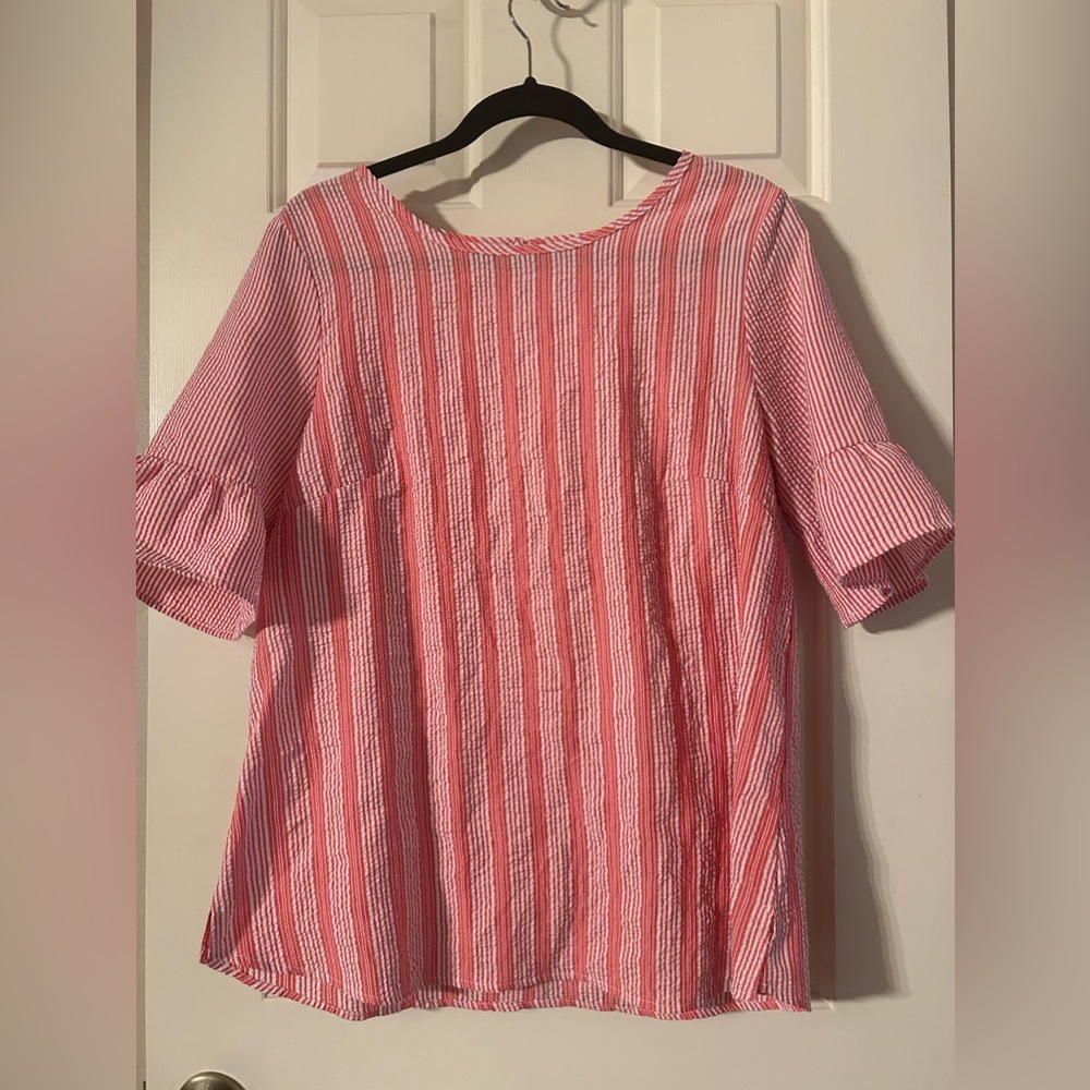 Anthropologie Pure+Good Striped top size L